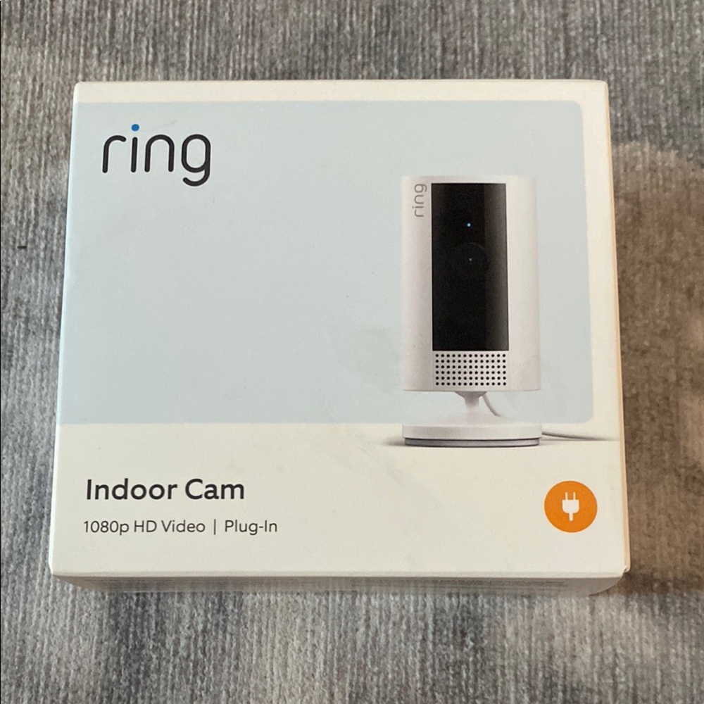 Ring Indoor Cam with White Finish